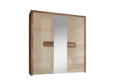 Шкаф 3 дверный Tiziano тип S83 Forte Размер (ш/в/г): 204х219х61смВсе элементы мебели Tiziano
