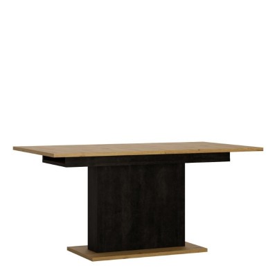 Обеденный стол Aviles (Авилес) тип T02 Wojcik (Войчик)            Обеденный стол раскладной который изготовлен с декором под дерево в стиле лофт.