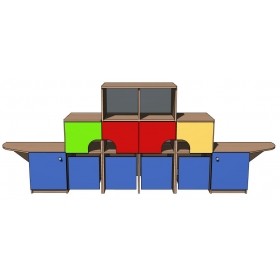 Игровая стенка Корабль Игровая стенка Корабль | Игровые стенки для детских садов