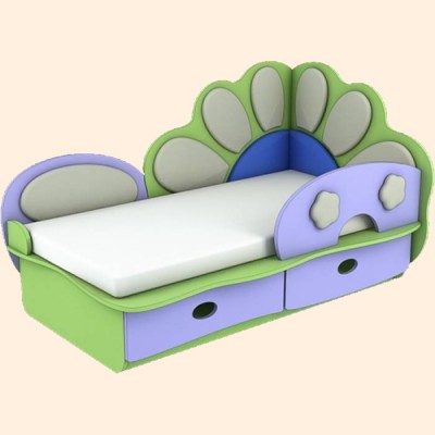 Детская кровать Ромашка Лунная Сказка Размер (ш/в/г): 1510х880х860 мм
Размер спального места: 1400х700мм