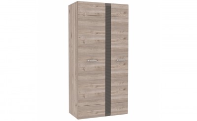 Шкаф 2 дверный Locarno тип S821 Размер (ш/в/г): 95х197х52 см