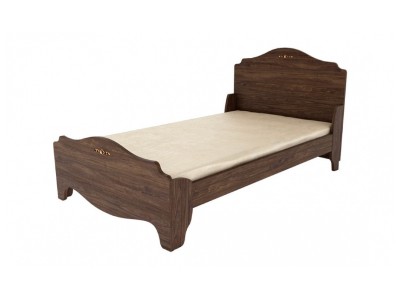 Кровать полуторная Джентел K 8-525 Размер (ш/в/г): 2090х1080х1280 мм 
Спальное место: 2000х1200 мм