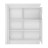 Белая мебельная витрина Lyon White тип V04PL Wojcik
