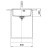 Розміри кухоної мийки Franke Maris MRG 610-52 TL (114.0668.820) білий для врізання
