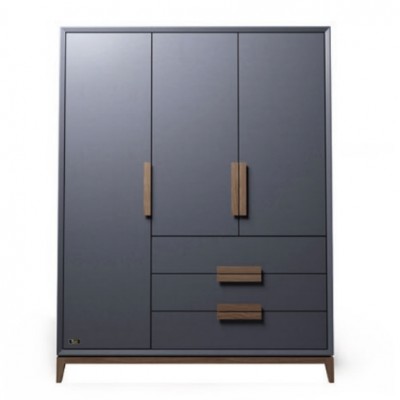 Шкаф 3 дверный Mocco Wood Concept        Понравился трехдверный шкаф? Тогда посмотрите все элементы коллекции