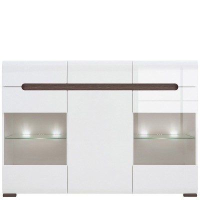 Буфет Ацтека KOM2W1D3S/10/15 с освещением Гербор         Размер (ш/в/г): 150х104х41 см