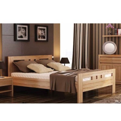 Кровать 120 Соната Венгер Кровать изготовлена из массива натурального дерева ольхи