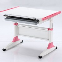 Детский стол K1 pink с пеналом 